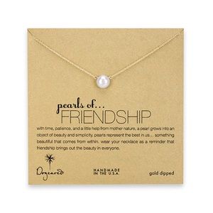 Dogeared Pearls of Friendship Necklace